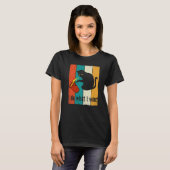 doe wat ik wil dat de zwarte kat van de rode kat t-shirt (Voorkant volledig)