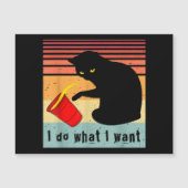 Doe wat ik wil dat het  zwarte kat rode kat grappi (Voorkant)