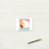 Doe wat ik wil dat het zwarte kat rode kat grappi post-it® notes (Op bureau)