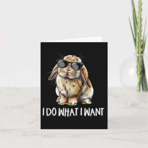 Doe Wat Ik Wil Mini Holland Lop Konijn Liefhebber Kaart
