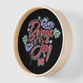 Doe wat je brengt Joy Floral en Butterfly quote (Hoek)