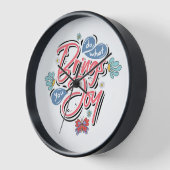 Doe wat je brengt Joy Floral en Butterfly quote (Hoek)