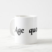 Doe wat je goed doet koffiemok (Voorkant links)
