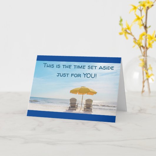 **DOE WAT JE HET GELUKKIGST MAKT" KAART (Gele Bloem)