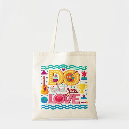 Doe Wat Je Leuk Vind Tote Bag (Voorkant)