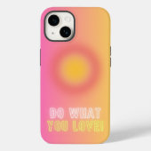 Doe wat je leuk vindt Aura Phone Case (Achterkant)