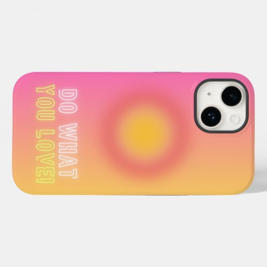Doe wat je leuk vindt Aura Phone Case (Achterkant (horizontaal))