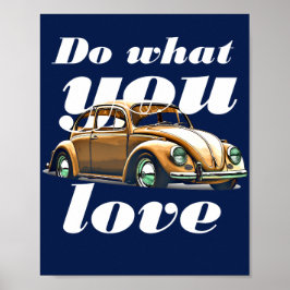 Doe wat je lief is – Inspirerende Motiverende Spre Poster