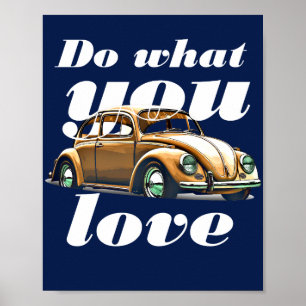 Doe wat je lief is – Inspirerende Motiverende Spre Poster