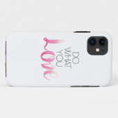 Doe wat je liefhebt 2 Case-Mate iPhone case (Achterkant (horizontaal))