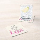 Doe wat je liefhebt 2 kartonnen onderzetters (Insitu)