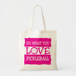 DOE WAT JE LIGT - PICKLEBALL TOTE BAG
