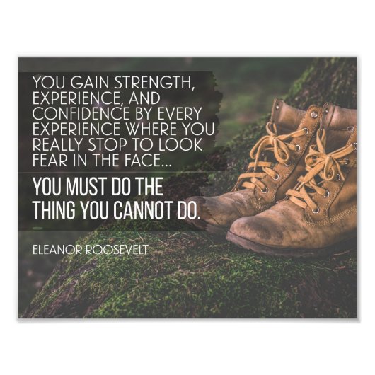 Doe wat je niet kunt foto afdruk (Voorkant)