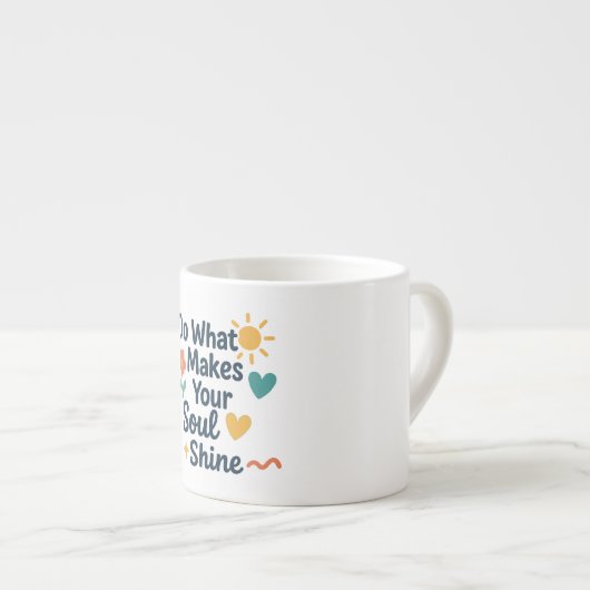 Doe wat je sol doet schijnen espresso kop (Voorkant rechts)