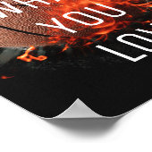 Doe wat je van Basketball Poster houdt (Hoek)