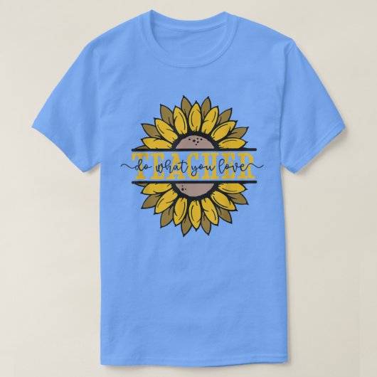 Doe wat je van lerarenmotivatie houdt Qu T-shirt (Design voorkant)