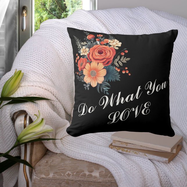 Doe wat je van Sierkussen houdt (Do What You Love Throw Pillow)