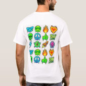 Doe Wat Je Wil Graffiti T-Shirt (Achterkant)