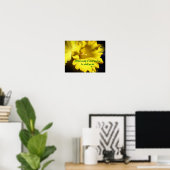 Doe wat u van het Inspirerend citaat van Rumi gefr Poster (Thuiskantoor)