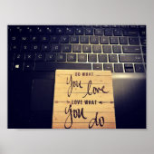 DOE WAT U VAN POSTER HOUDT (Voorkant)