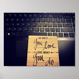 DOE WAT U VAN POSTER HOUDT