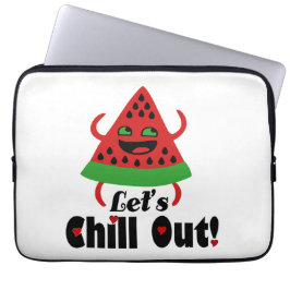 ❤️ 🍉Doe Watermeloen Dans & Chill 😋 Laptop Sleeve