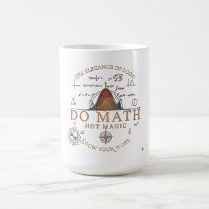 Doe Wiskunde Niet Magie T-shirt Met Lange Mouwen Koffiemok