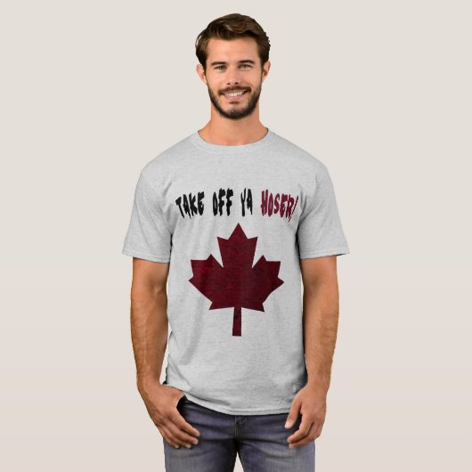 Doe Ya Hoser uit! Shirt (Voorkant volledig)