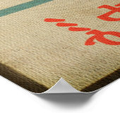 Doe zoals u is geïnstrueerd poster (Hoek)