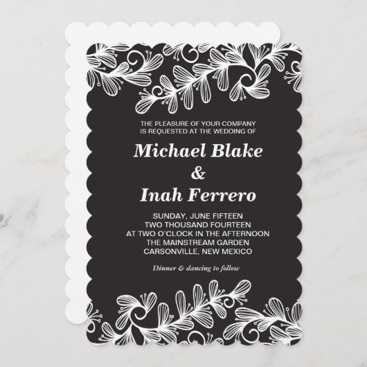 doedele bladeren kaart (Voorkant / Achterkant)