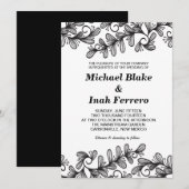 doedele bladeren kaart (Voorkant / Achterkant)