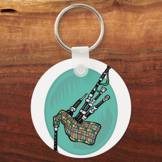 doedelpijpen sleutelhanger (Voorkant)