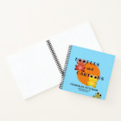 DOEDELS EN CARTOONS gepersonaliseerde kikkers sche Notitieboek (Binnen)