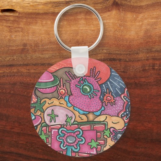 doedelsysteem sleutelhanger (Achterkant)