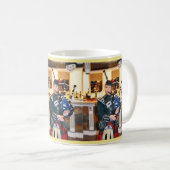 doedelzak koffiemok (Voorkant rechts)