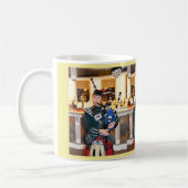 doedelzak koffiemok (Links)