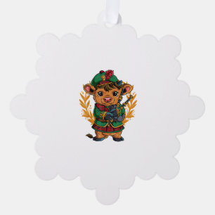 doedelzak ornament kaart