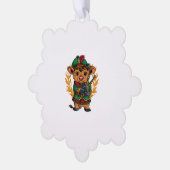 doedelzak ornament kaart (Links)