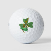 doedelzak Shamrock Golfballen (Voorkant)