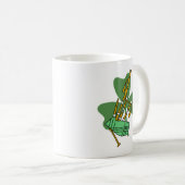 doedelzak Shamrock Koffiemok (Voorkant rechts)