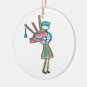 Doedelzak Spelen Keramisch Ornament (Links)