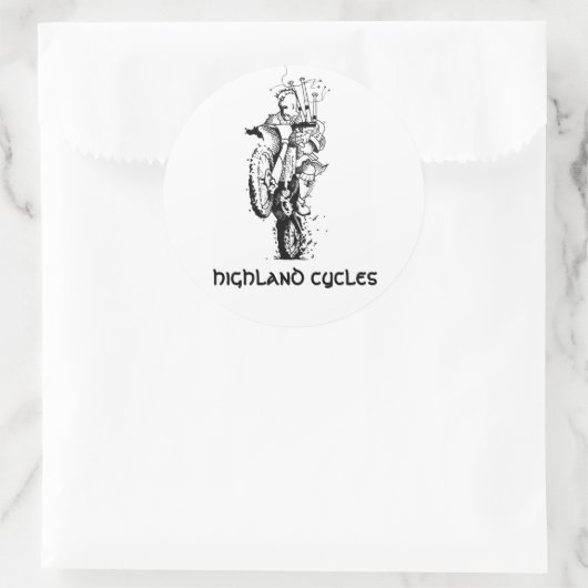 doedelzak Sticker (Tas)