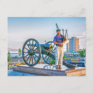 Doedelzakken bij Sunset Briefkaart