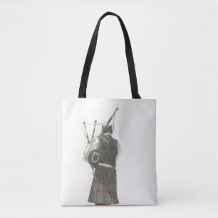 Doedelzakspeler Tote Bag