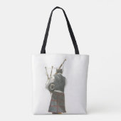 Doedelzakspeler Tote Bag (Achterkant)