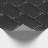 doedle kunst met woord gezegend karton cadeaupapier (Hoek)