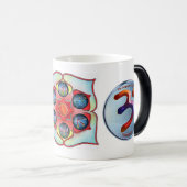 Doedling op het symbool van de Mondiale Eenheid Magische Mok (Voorkant rechts)