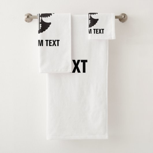 Doef met Sleutel Bad Handdoek (Insitu)