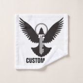 Doef met Sleutel Bad Handdoek (Wasdoekje)