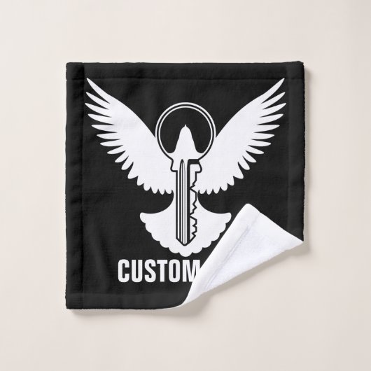 Doef met Sleutel Bad Handdoek (Wasdoekje)